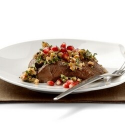 Venison Steak With Walnut Sauce And Pomegranate | Philips