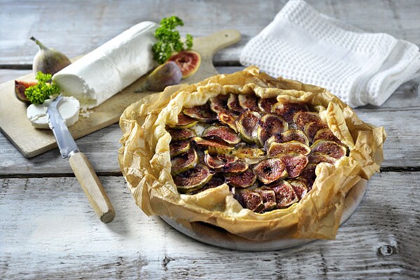 Fig tart with goats' cheese and honey | Philips