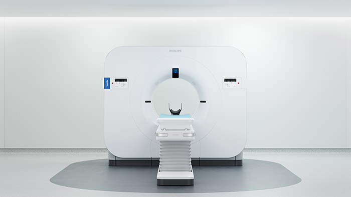 Philips Verida spectral CT system, straight-on view