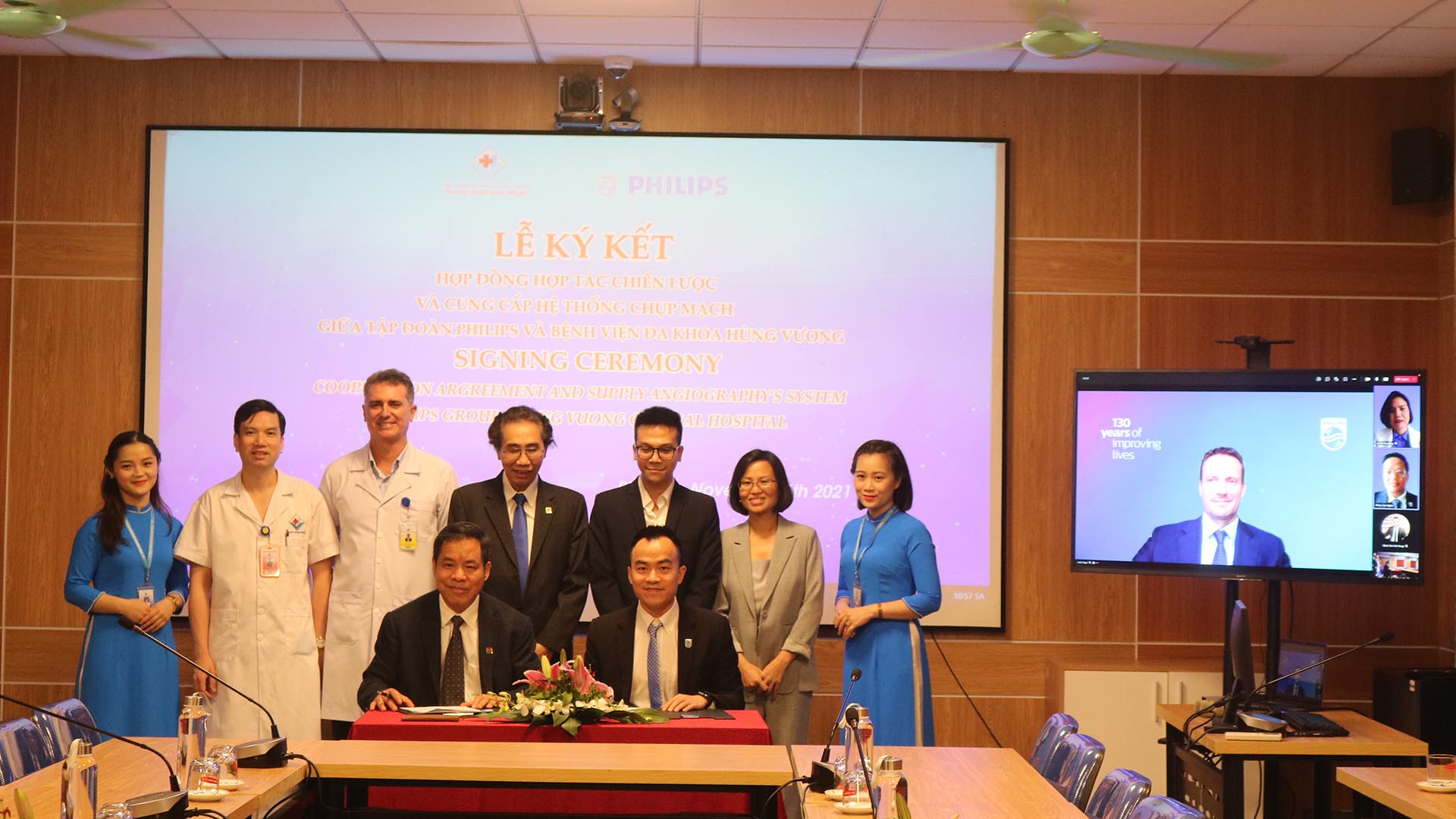 Philips ký hợp đồng hợp tác chiến lược và cung cấp hệ thống chụp mạch thế hệ mới với bệnh viện Đa khoa Hùng Vương- Phú Thọ
