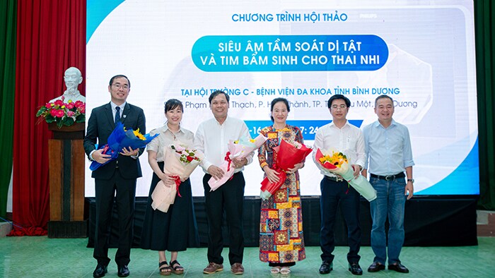 Đại diện Bệnh viện Đa khoa tỉnh