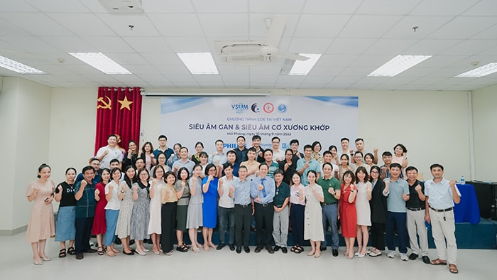 Philips tiếp tục đồng hành cùng các chương trình đào tạo của Chi hội Siêu âm Việt Nam